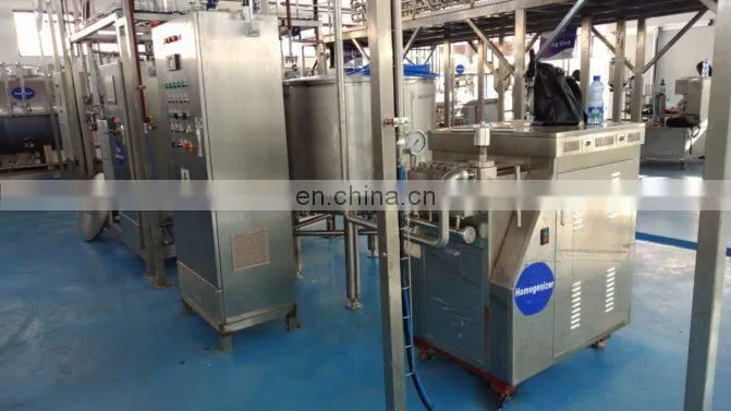 Hot sale mini turnkey dairy processing line / pasteurized milk/yogurt/cheese/butter
