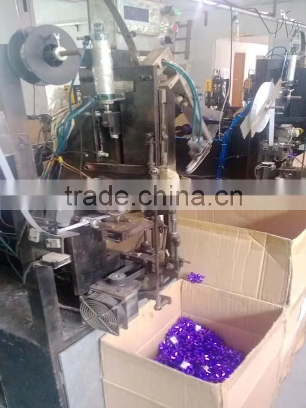1-6" inch Star Ribbon Bow Automation Macking Machine, All Kinds of Size Star Ribbon Bows Making Machine