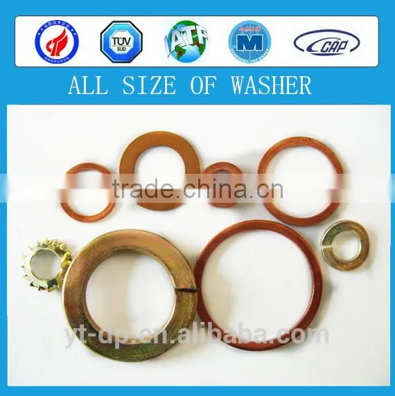 High-quality diesel engine spare parts, all Size Copper Washer,Copper Flat Washer