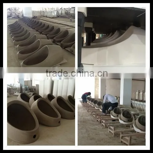 5009 Wall-mounted Ceramic White Quality Urinal, Modern Bathroom Design, Splash-free Surface and Easy-to-mountain Performance