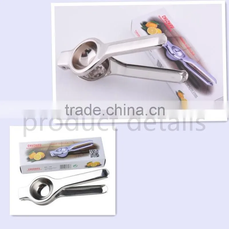 Professional lemon juice press stainless steel lemon squeezer
