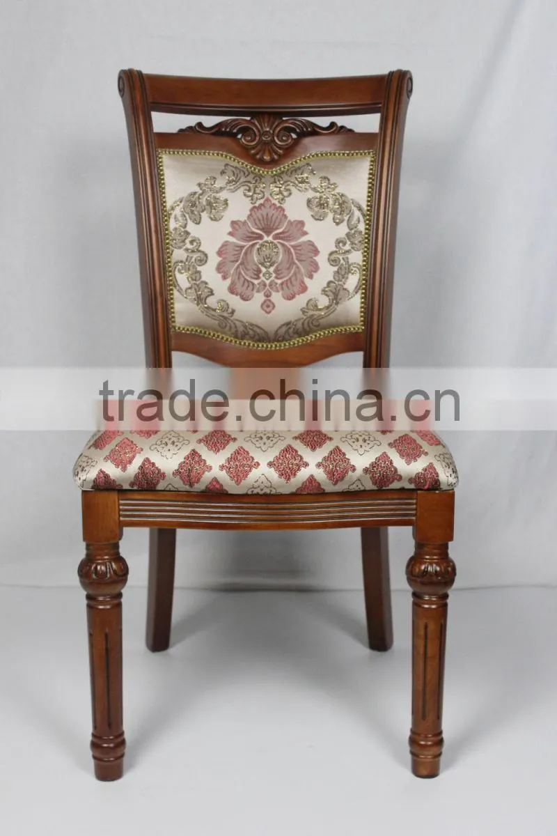 wooden royal French hand carved oak dining chinese antique chair, chinese antique furniture