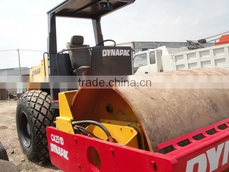 Used Dynapac ca25 road roller for sale,compactor roller for sale