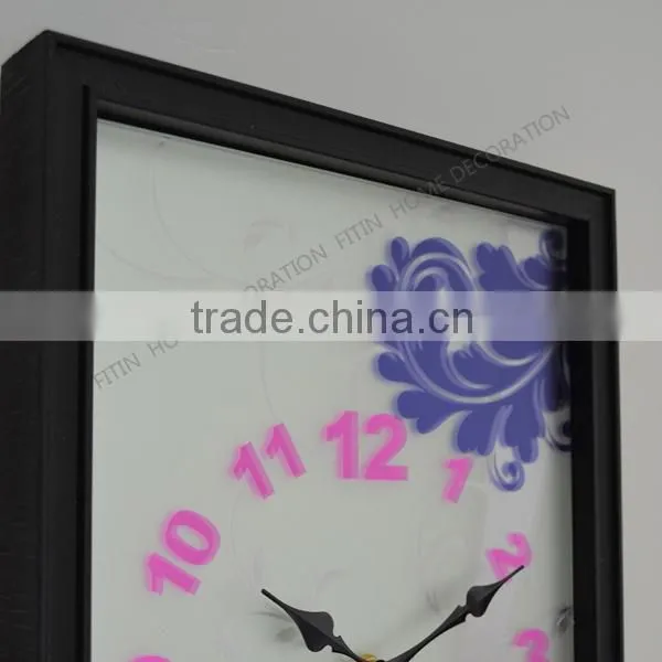carved wood grandfather clock