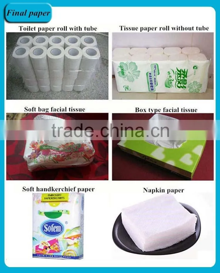 2016 fashion manufacturer's price 1092mm napkin paper making machine