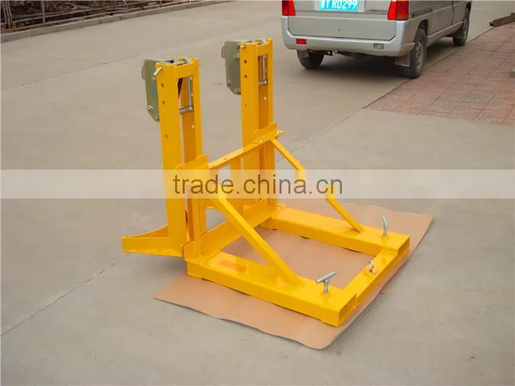 forklift attachment oil drum lifting clamps