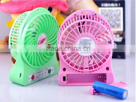 CE&ROHS strong wind quiet private mould battery and 5V DC plug usb mini fan/mini electric hand fan
