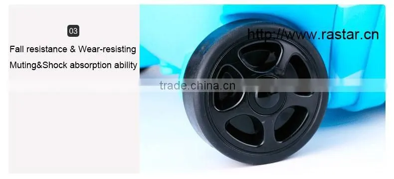 ABS plastic Suitcase type kids travelling trolly bag radio control luggage