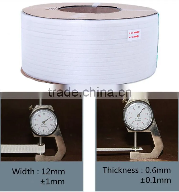 High performance strapping material roll supplies