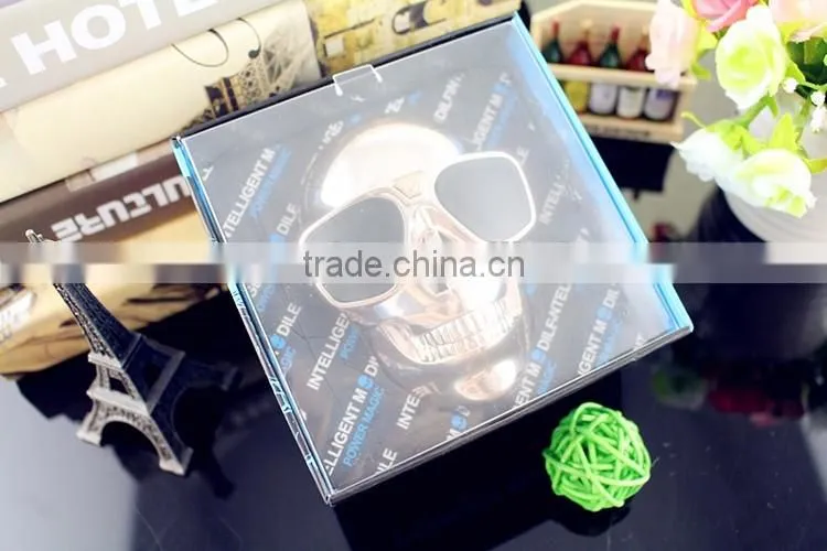 (hot style) skull head travel gift portable power bank, cute power charger, mini USB mobile power bank charger