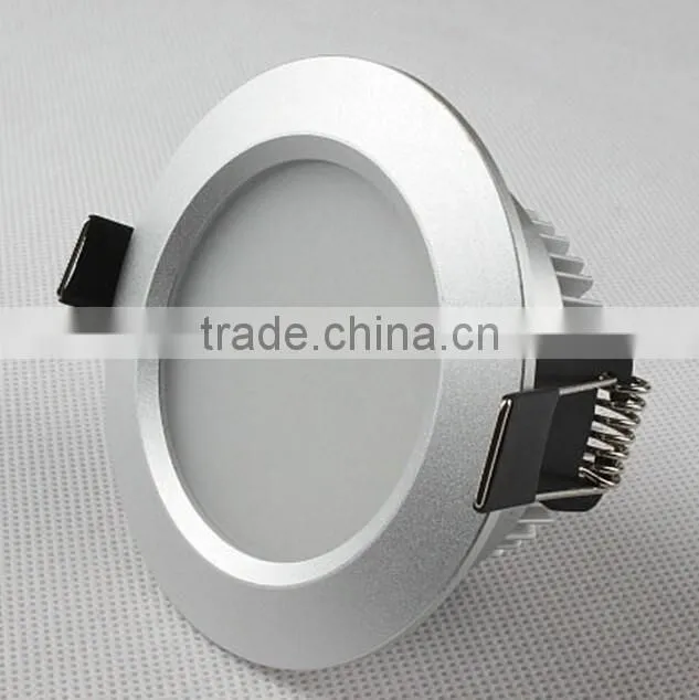 High bright CE 5730smd led down light 7 watts, 7w led downlight bathroom, cabinet/shop/market ceiling light downlight 7w led