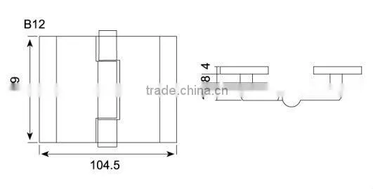 cabinet glass door clamp