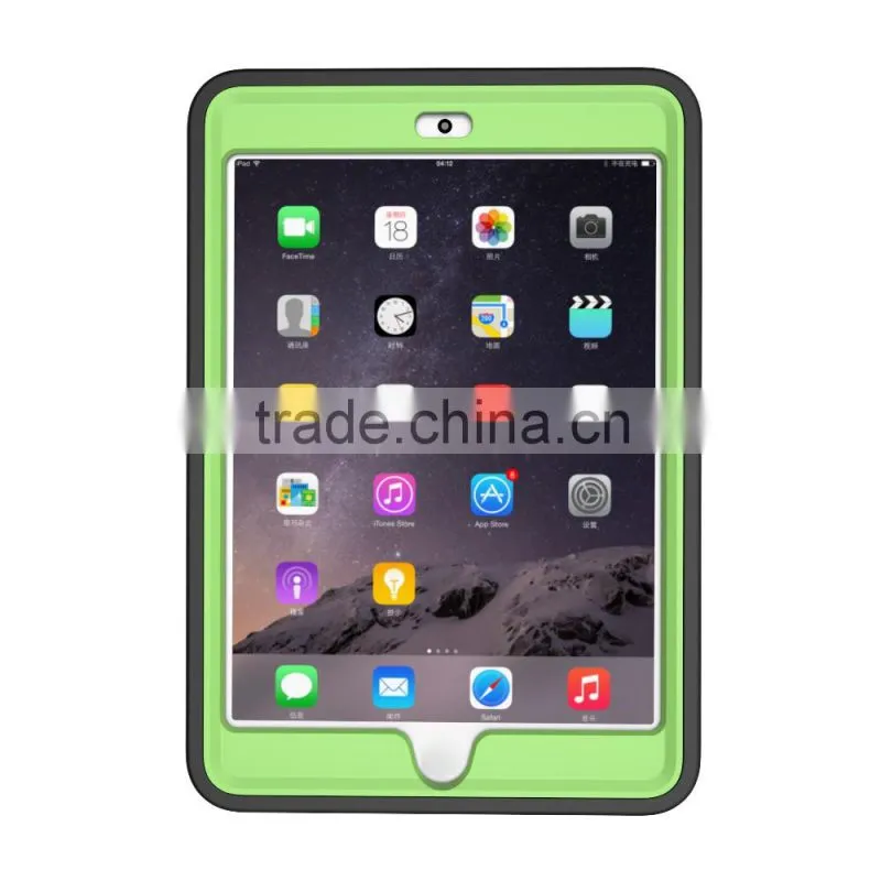 2016 Luxury PU Leather Wake Sleep Function Folding Leather PU TPU PC Full Cover Shockproof Case For iPad Mini 4 TB-0281