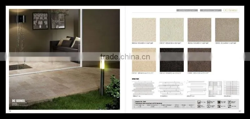 Foshan rustic tiles elegant design matt surface ceramic floor tiles
