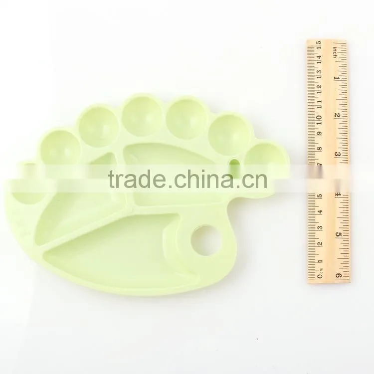 Wholesale Feet Shape Plastic Paint Arist Palette For Watercolor Painting In Stock