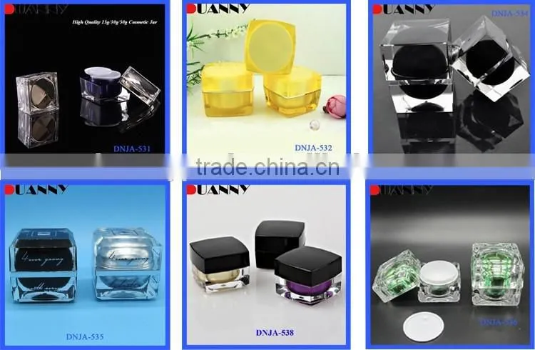 2016 Luxury Cosmetic Cream Jar,Cosmetics Cream Acrylic Bottle And Jar
