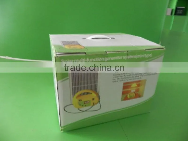 Portable mini 10W solar generator, solar systems with multifunction