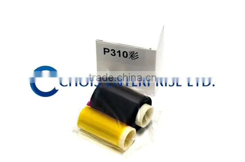 New Zebra Compatible 800015-140 Ribbon,YMCKO Color Ribbon for ID Card Printers,200 Prints