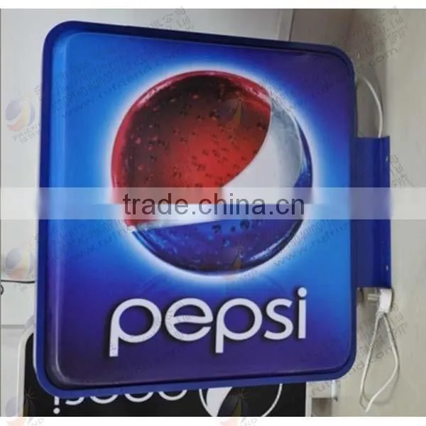Custom Shaped 3D vacuum forming sign light box china manufacture