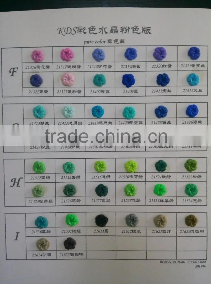 KDS color acrylic nail powder in bulk,1kg