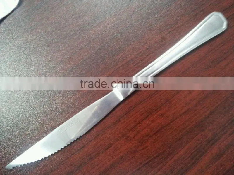 hand polish stainless steel dinner kinfe