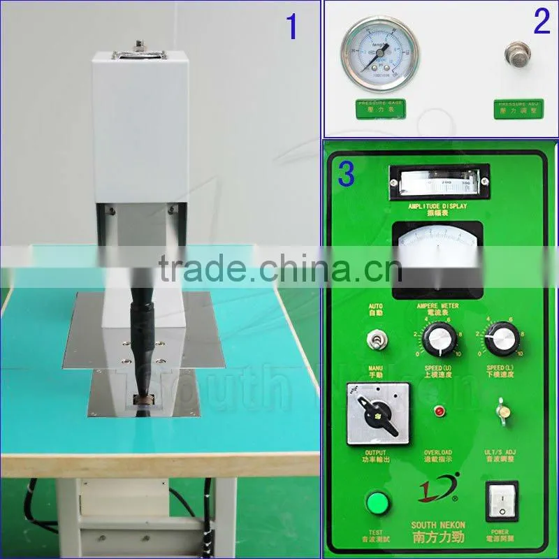 ultrasonic operating coat machine
