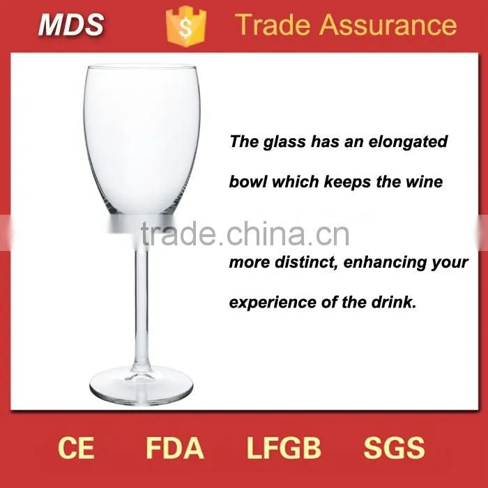 Glassware short stem custom tulip white wine glass