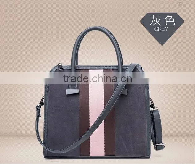 Cheap dual-use ladies leather messenger guangzhou handbag