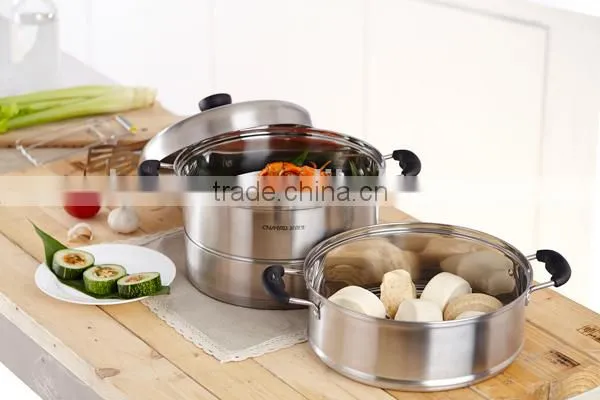Charms Stainless Steel Non-stick steam pot