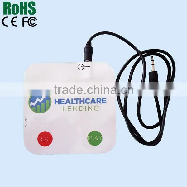 6 Sec To 60 Sec USB Mp3 Module With Slide Switch For Greeting Cards