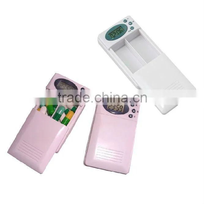 protable 24 hours reminder pill box timer