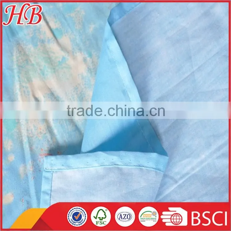 Made in china 100% Polyester microfiber printed bedding set used for home or hotel
