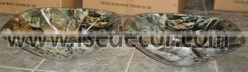 Bathroom Glass Washbasin