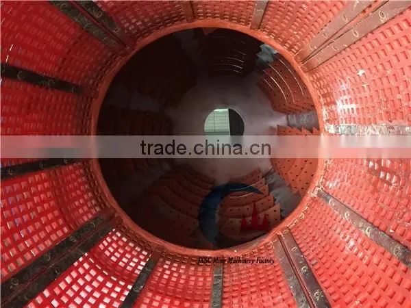 rotary scrubber washer diamond mining machine