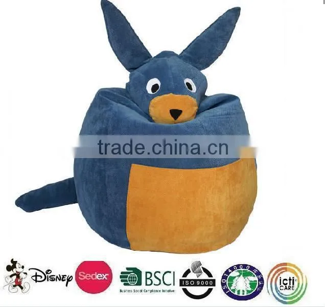 Cute Children Bean Bag Chair Bear Animal shaped Bean Bag Chair/Plush Elephant Chair
