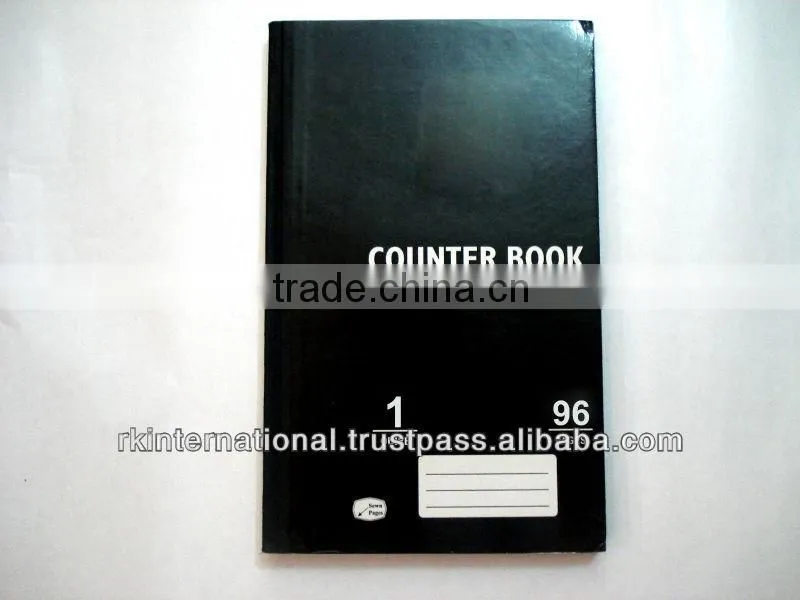 2 Quire Counter Notebook