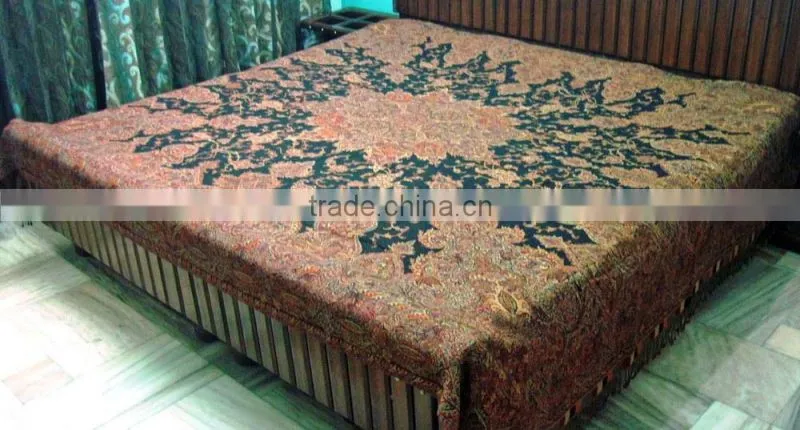 Indian Wool Bedcovers , Large Wool Bedcovers