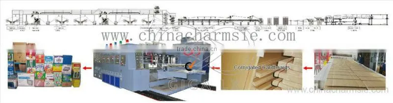 GIGA LX used corrugated carton flexo printing machine