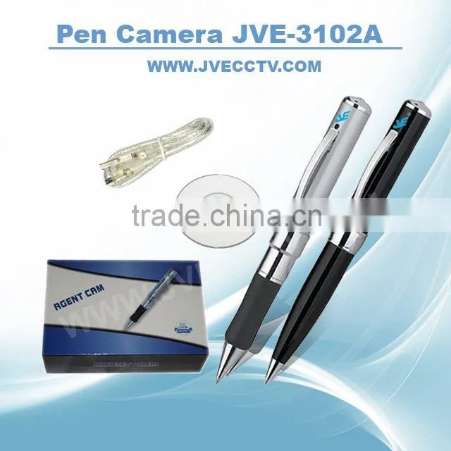 HOT! JVE-3102A pen usb video camera pen usb drive pen camera usb drive portable dv