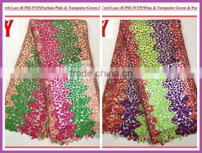 2016 new style cord lace / cord lace for wedding dress/ beaytiful embroidery for dressing