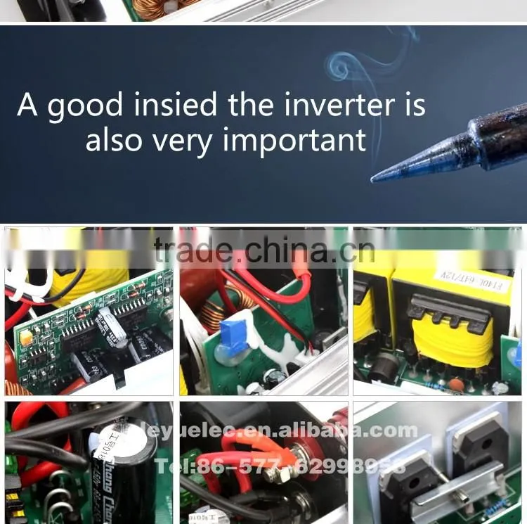 Household off-grid solar power inverter DC to AC CE RoHS OPIP-500 12v to 110v/220v high frequency sine wave power inverter