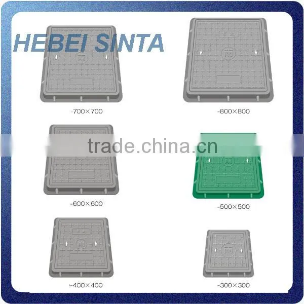 Newest hot sell decorative lockable smc manhole cover