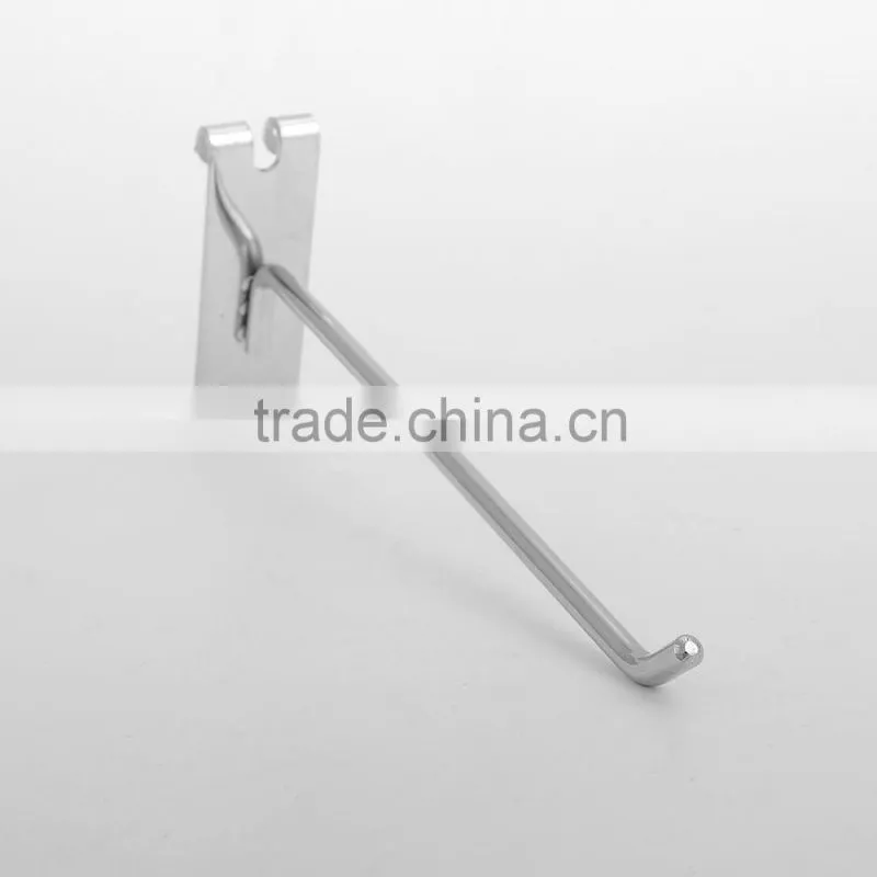 Supermarket metal hanging hooks for slatwall Euro hanging hook