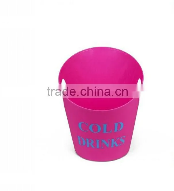 plastic ice bucket plastic bucket, wine bucket