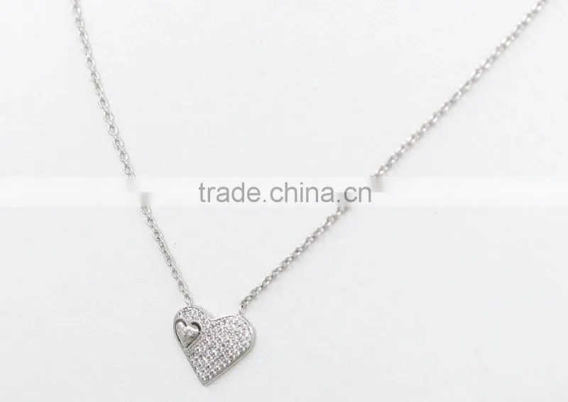 2016 fashion jewlery necklace designs silver plated pendant