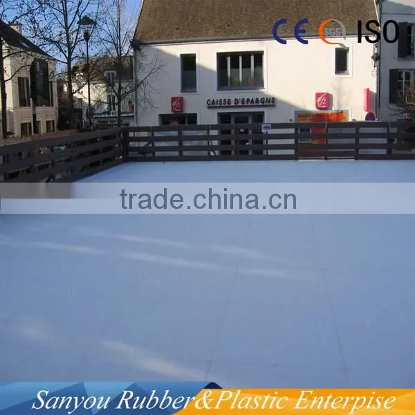 wear resistant uhmwpe sheet / shooting pad for artificial ice rink