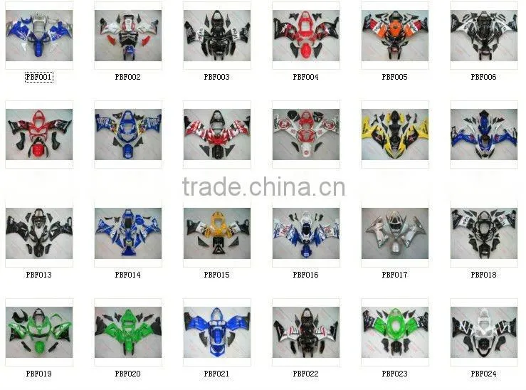 high performance racing motorcycle fairings