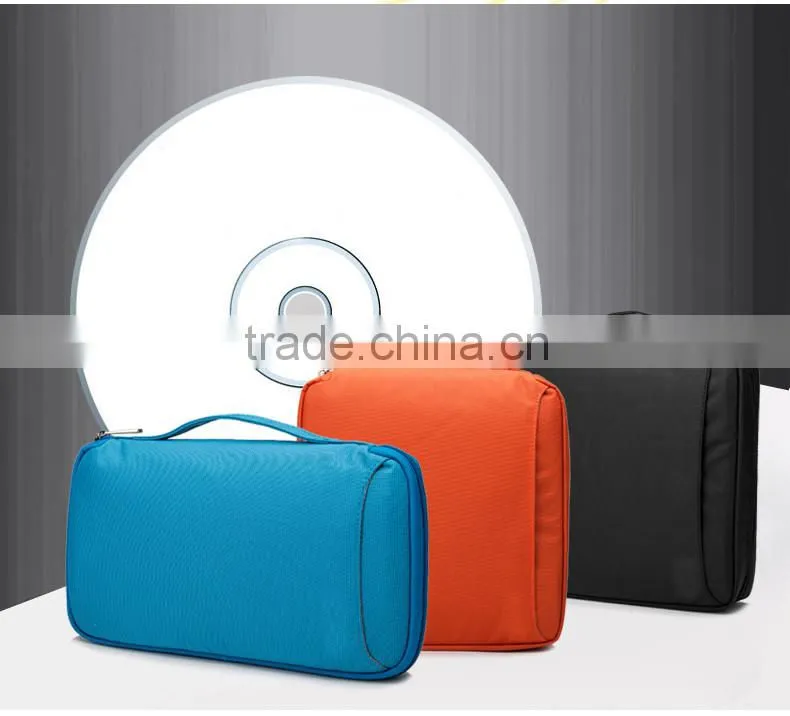 2016 shenzhen nylon dvd cd storage case with sleeves