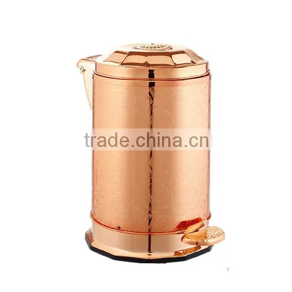10L purple trash cans