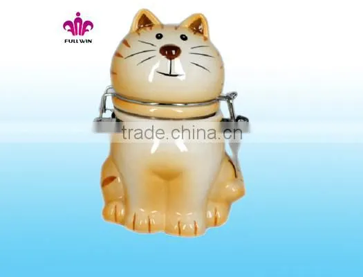Pig Clip Ceramic Canister w/airtight